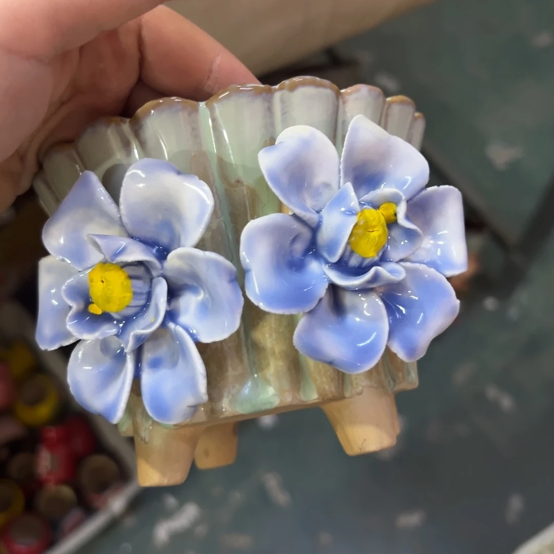满20米秒退拉黑花盆