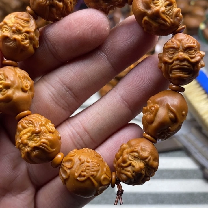 橄榄核手串/手链橄榄核雕工艺手串