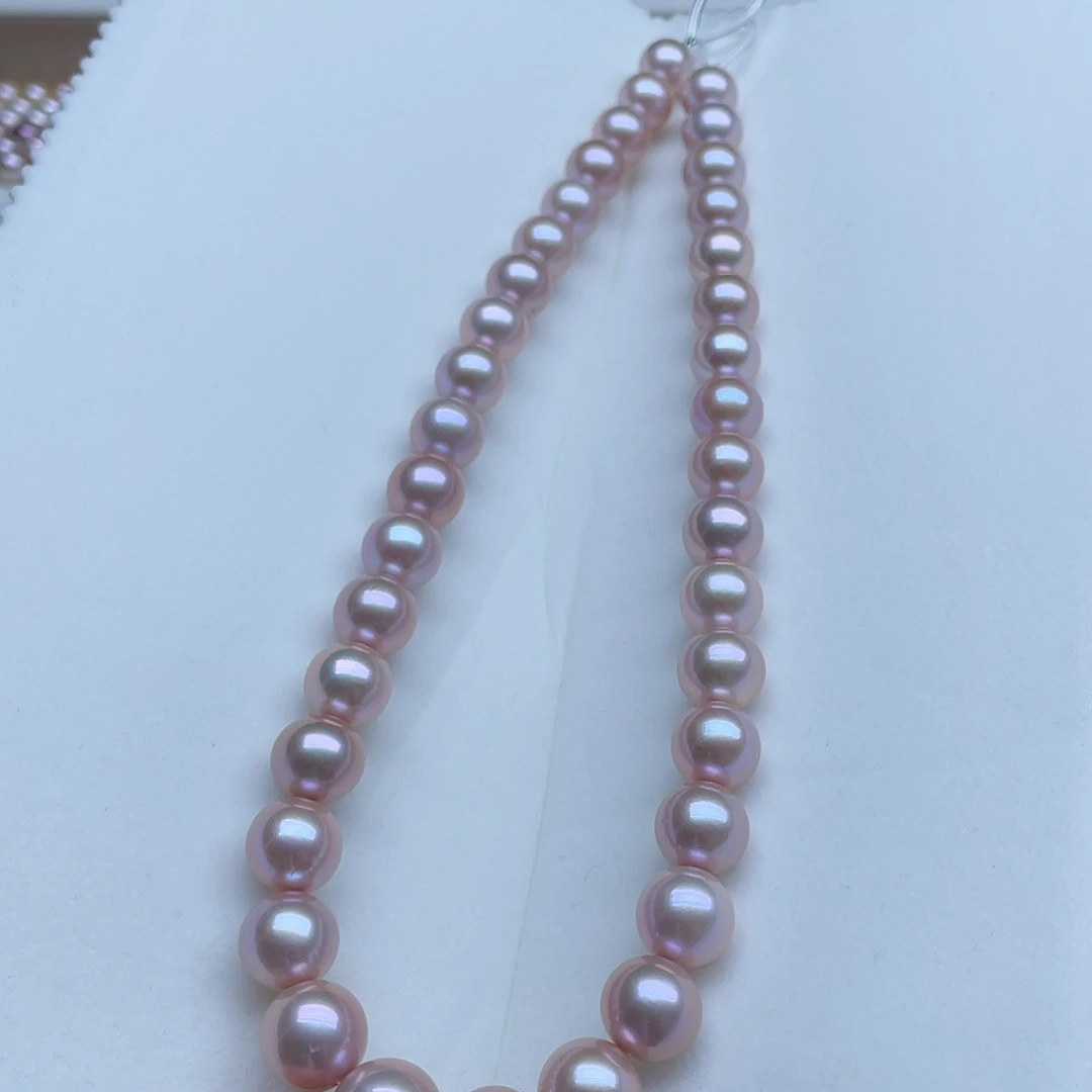 淡水珍珠颈饰银S925镶嵌