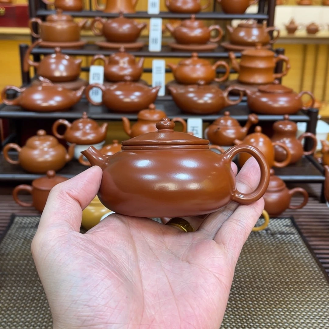 茶壶紫砂阳****车潮州手拉壶