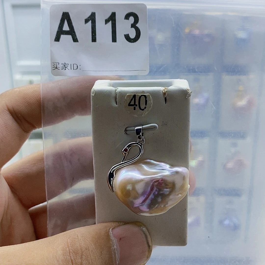 颈饰合金淡水珍珠