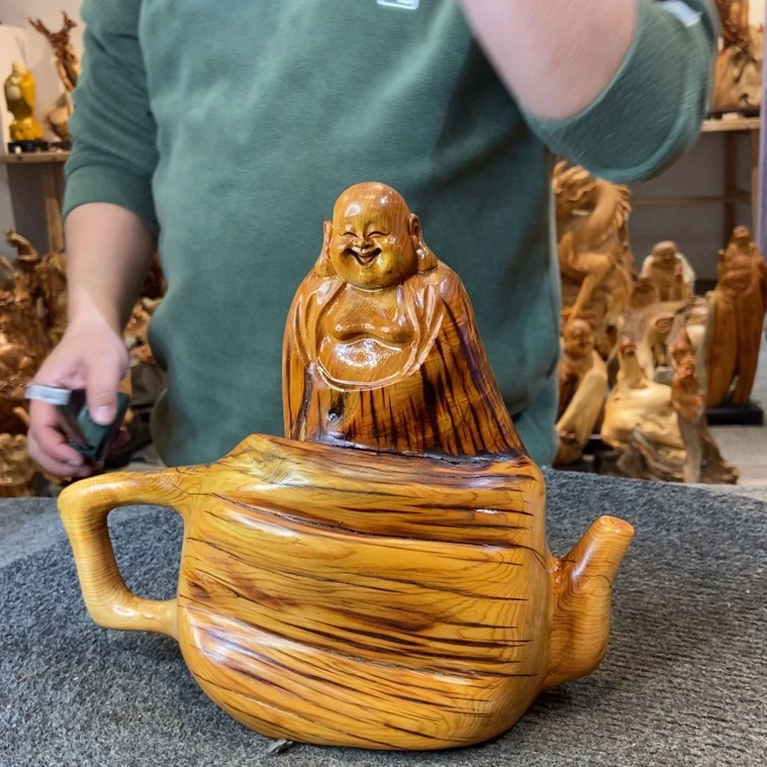 柏木（崖柏）太行崖柏根雕摆件