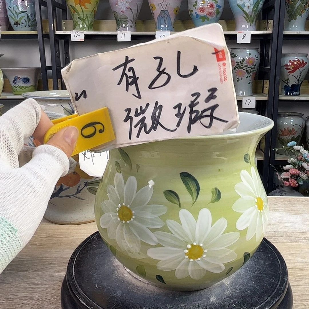 罐1tc景德镇陶瓷花盆