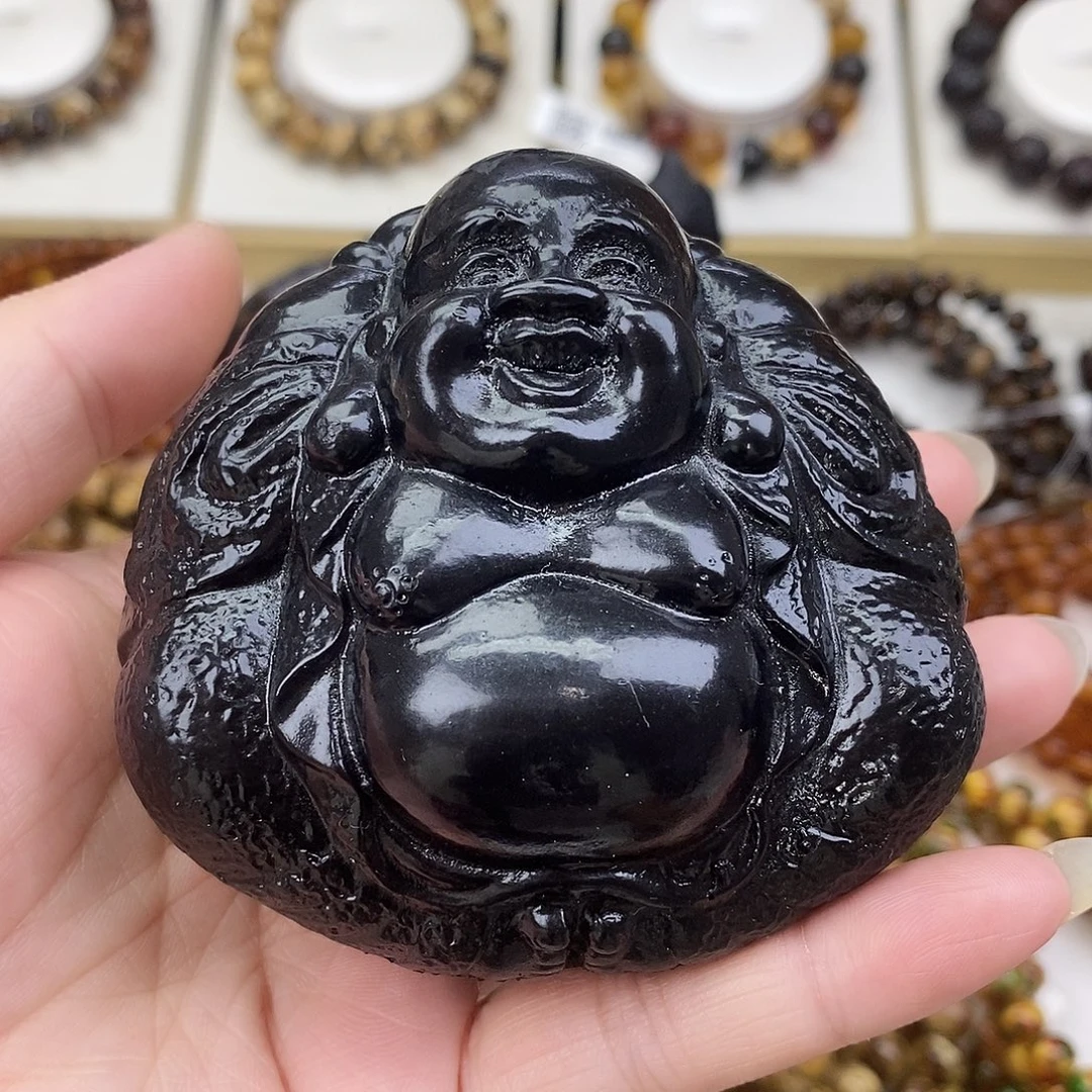 琥珀未镶嵌裸石煤精