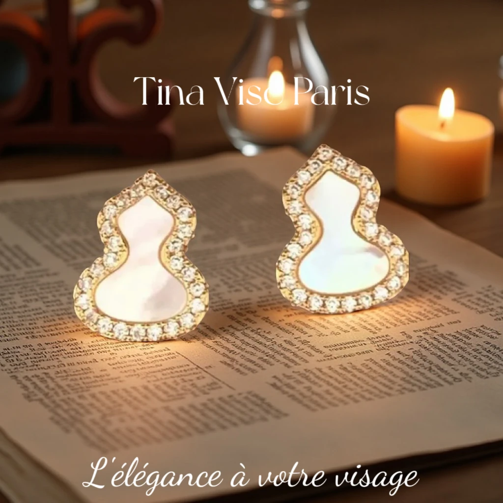 铜合金耳饰 A432《星梦花海》法⭐️ Tina Vise Paris 缇娜薇斯 耳钉