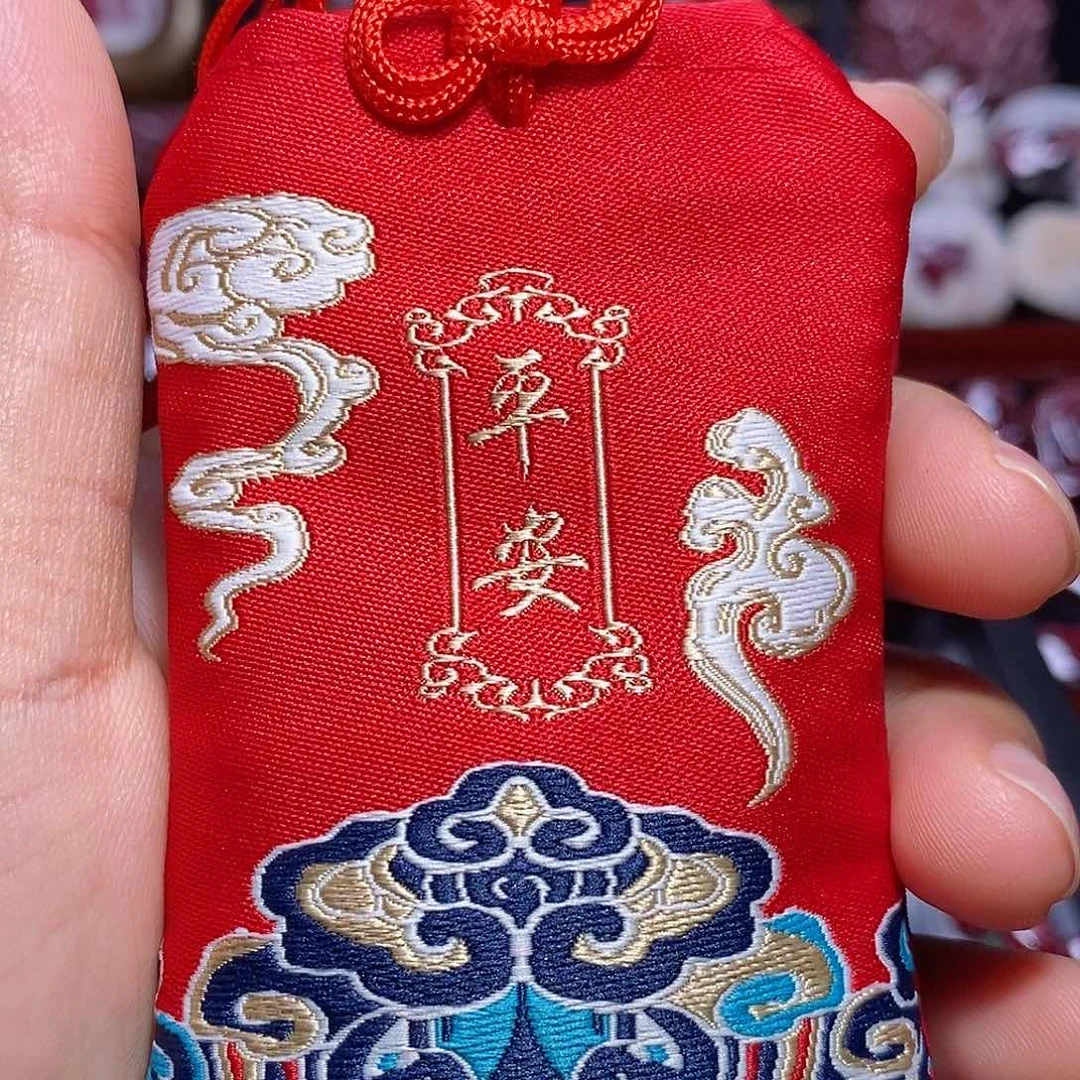 天然辰砂老*朱砂配饰