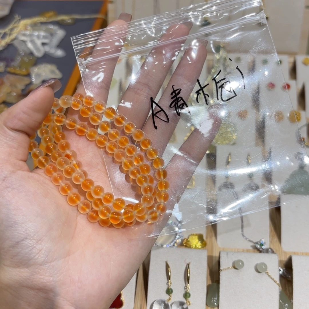 A***玛瑙/玉髓未镶嵌手链