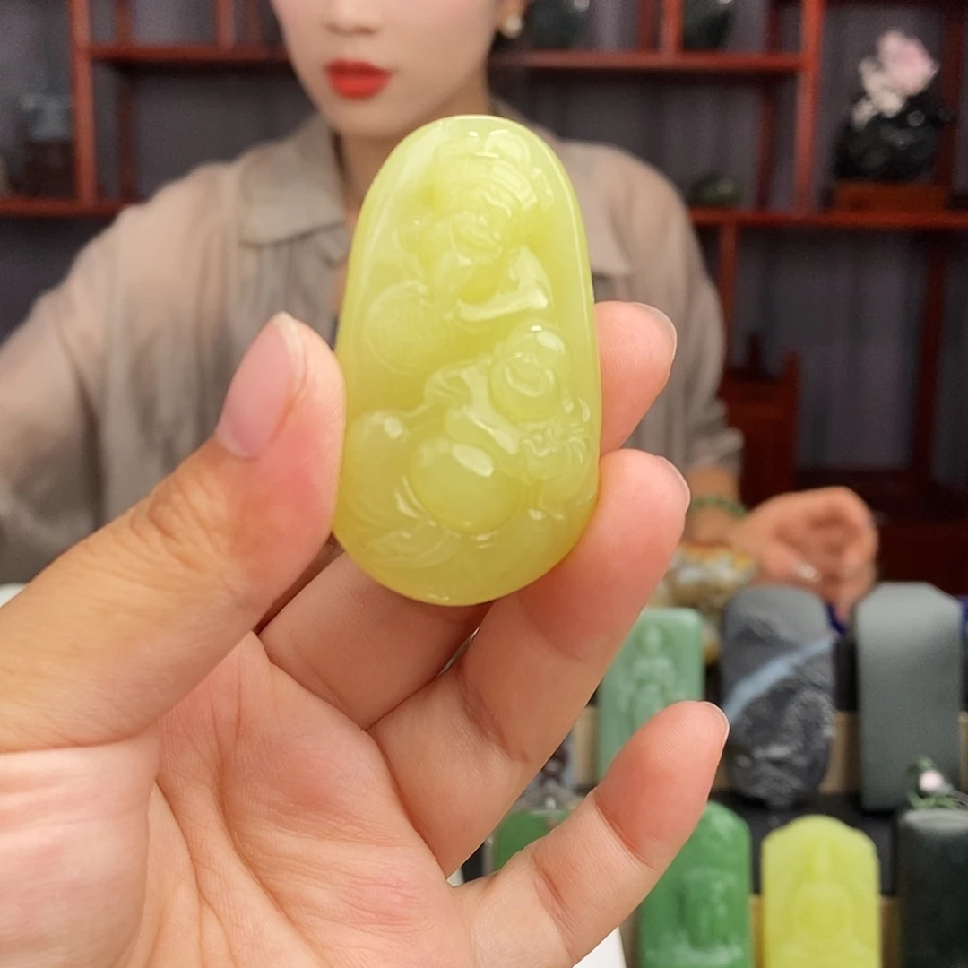 未镶嵌和田玉挂件