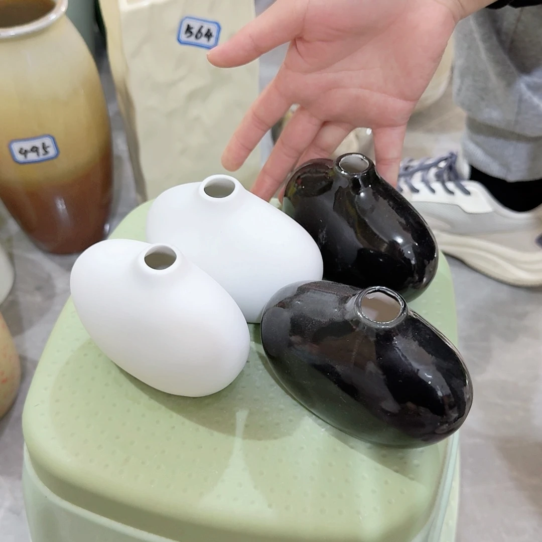 4个豆子陶瓷高8厘米微瑕