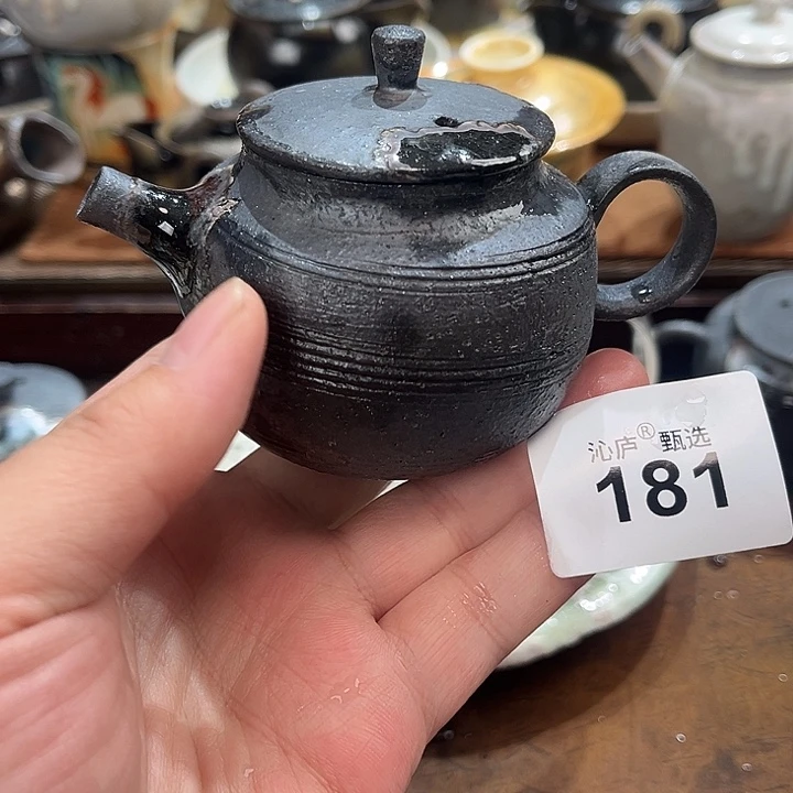 沁庐柴窑古法柴烧全手工茶具