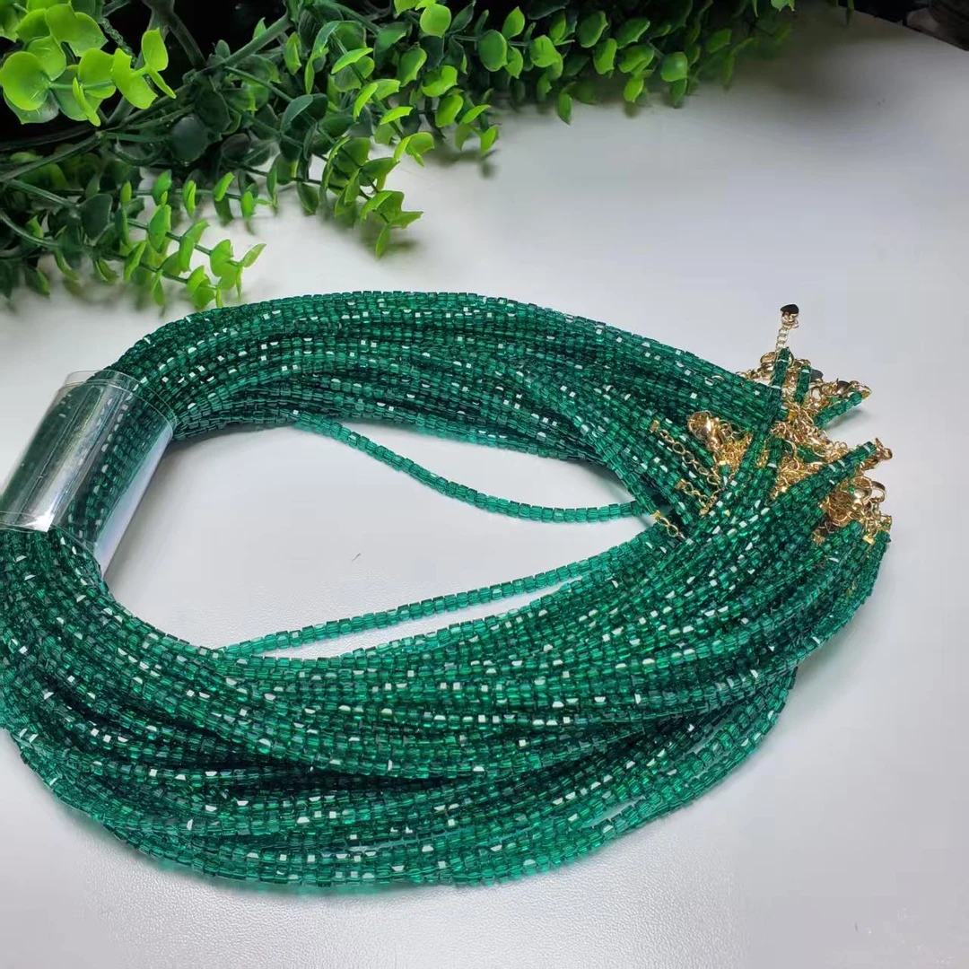 A0152【赵小姐】时尚尖晶石925项链多样发其一