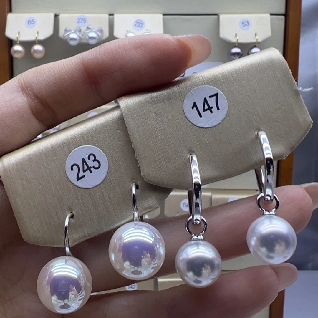 未镶嵌淡水珍珠耳饰