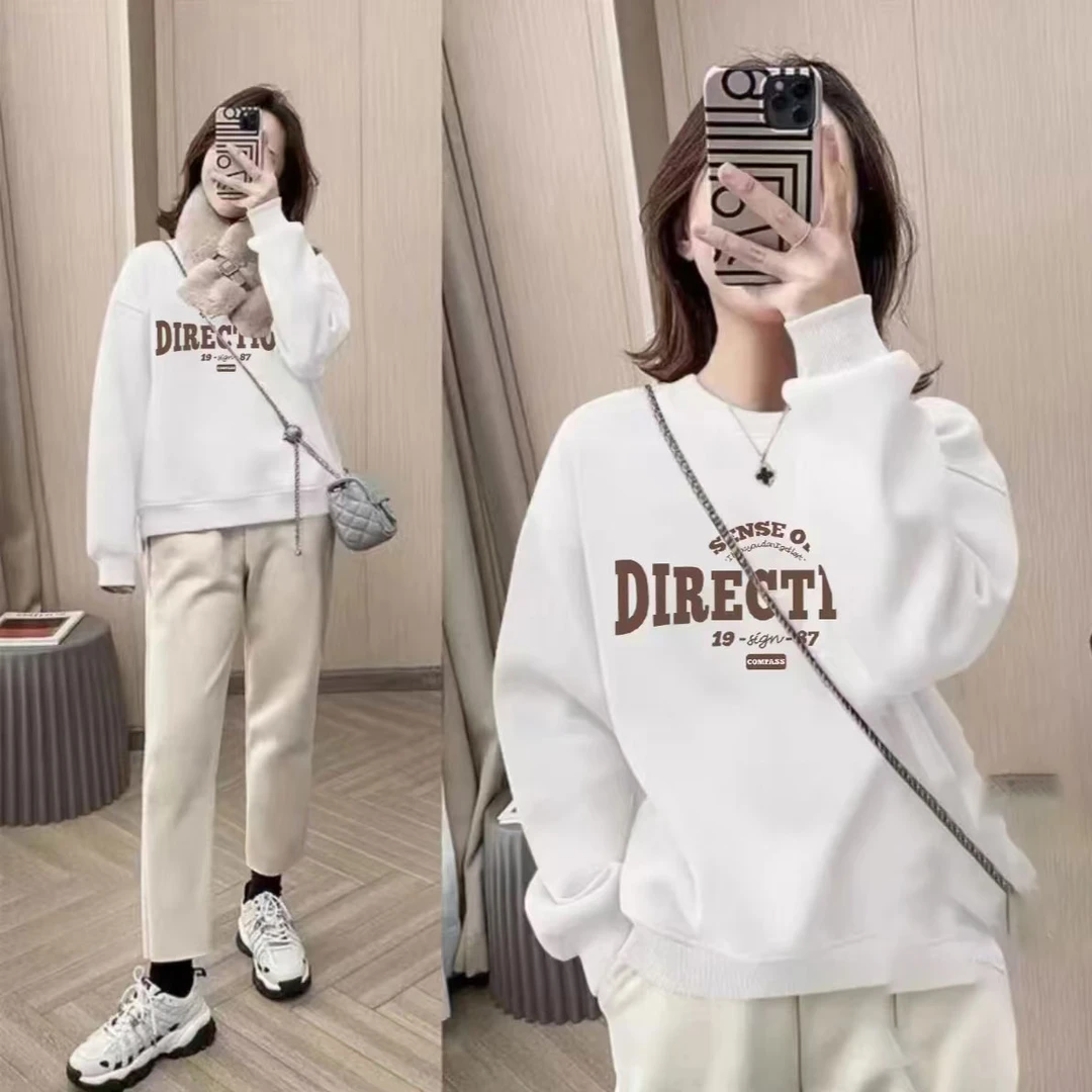 2025樾雅新款春秋潮牌青年圆领休闲卫衣FEO-SENSE