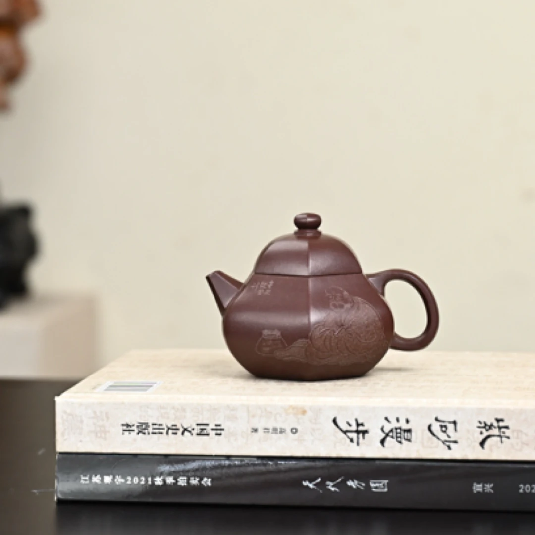 『六方文旦』 一厂老紫泥·容量220cc·10孔出水·吕老师