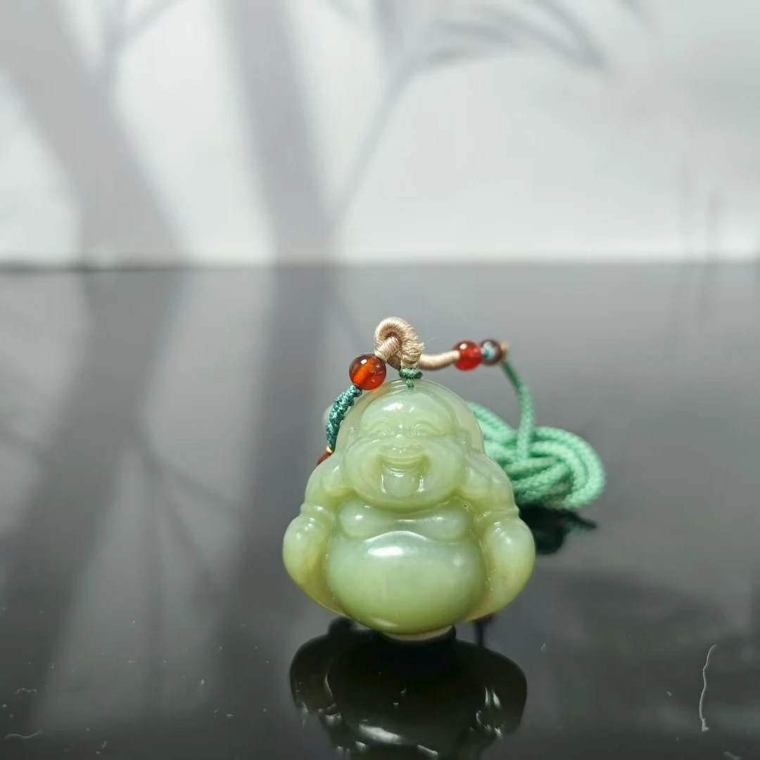 X和田玉佛公吊坠0435