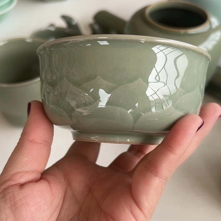 小米茶器龙泉青瓷