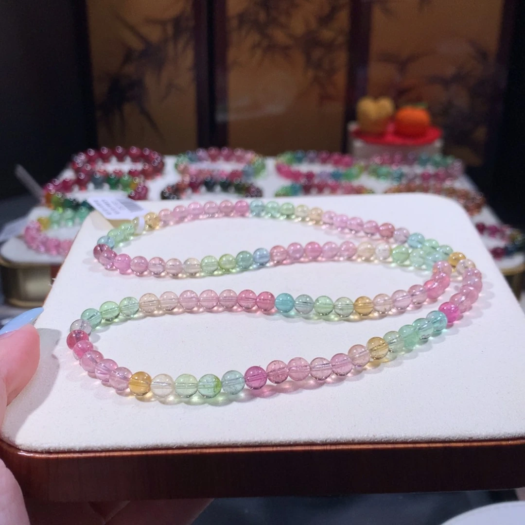 未镶嵌手链碧玺碧玺