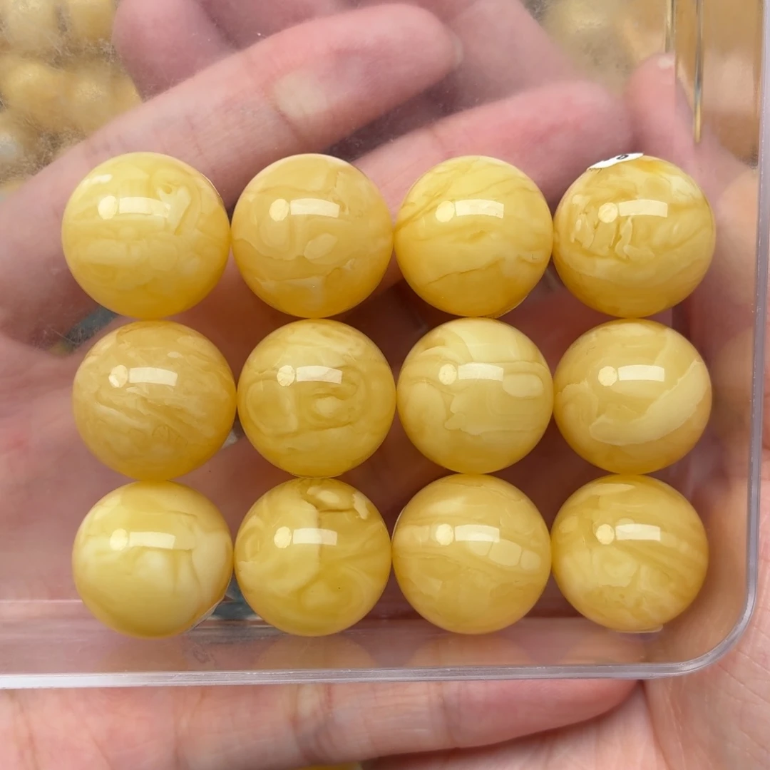 未镶嵌蜜蜡裸石17+蜜蜡手串