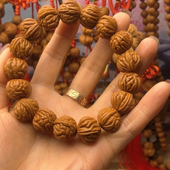 吊坠桃核龙纹桃枭