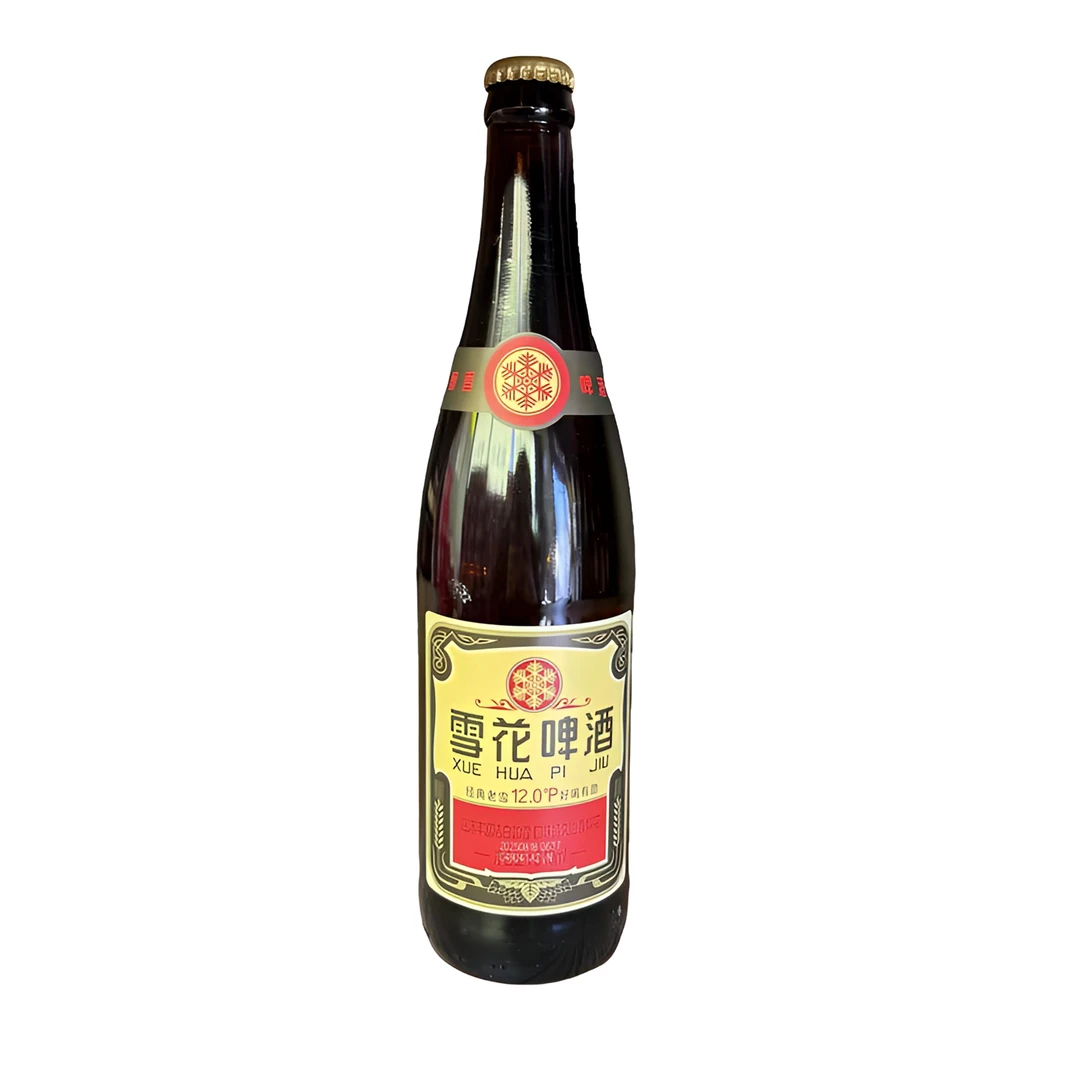 雪花啤酒 经典沈阳老雪 640ml/瓶