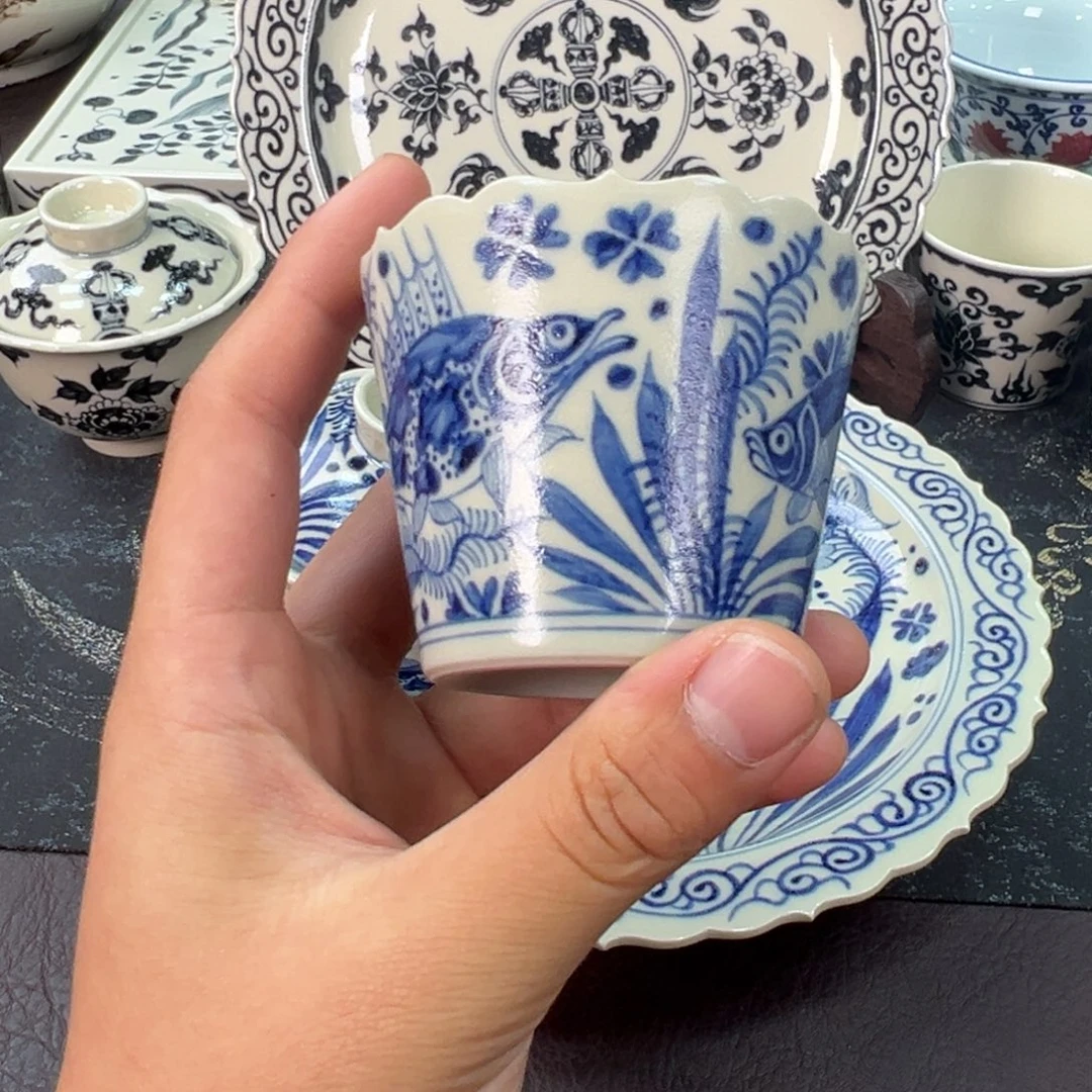 陶景德镇手工手绘陶瓷