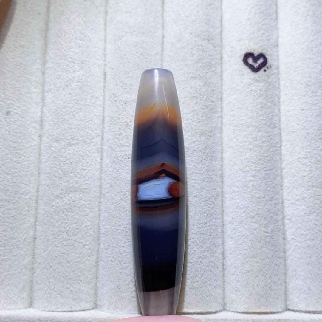 K***影玛瑙/玉髓颈饰未镶嵌