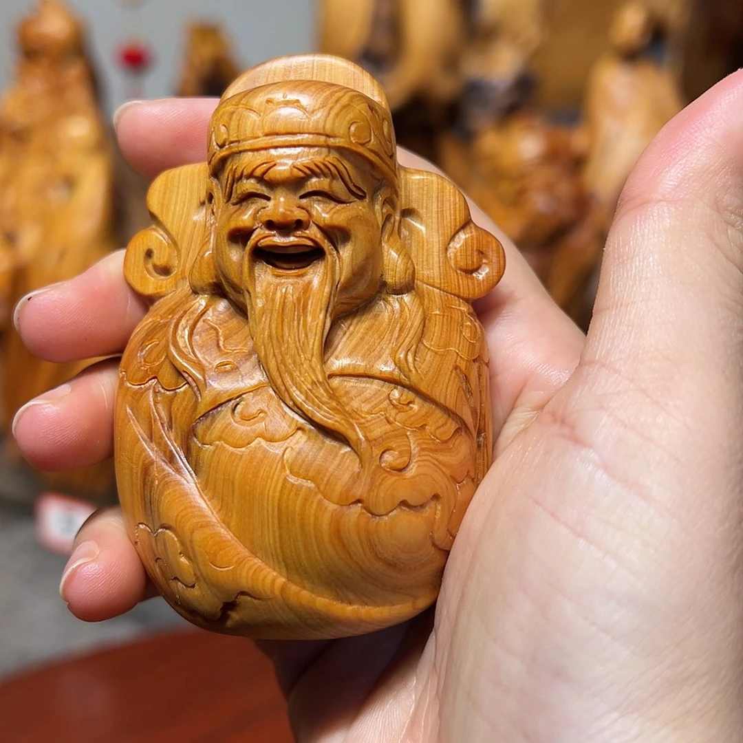 柏木（崖柏）崖柏木手把件摆件