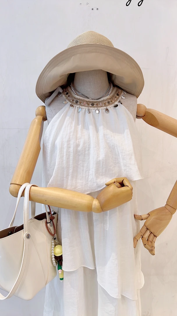 【门店同款】ENJOY夏季“悠然之境”不规则度假连衣裙 162260711