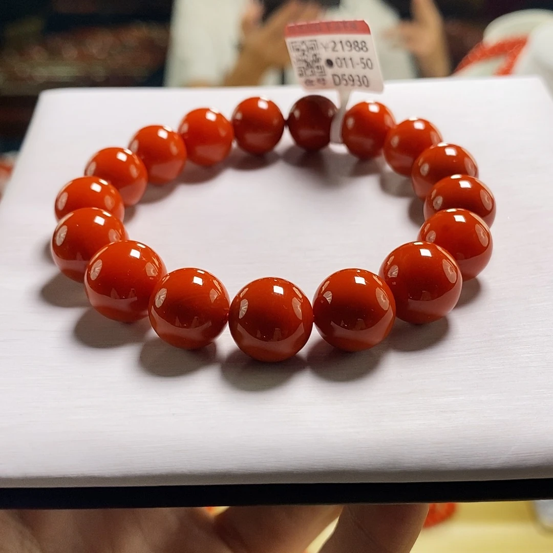 未镶嵌云端   12mm  多样性发一南红玛瑙