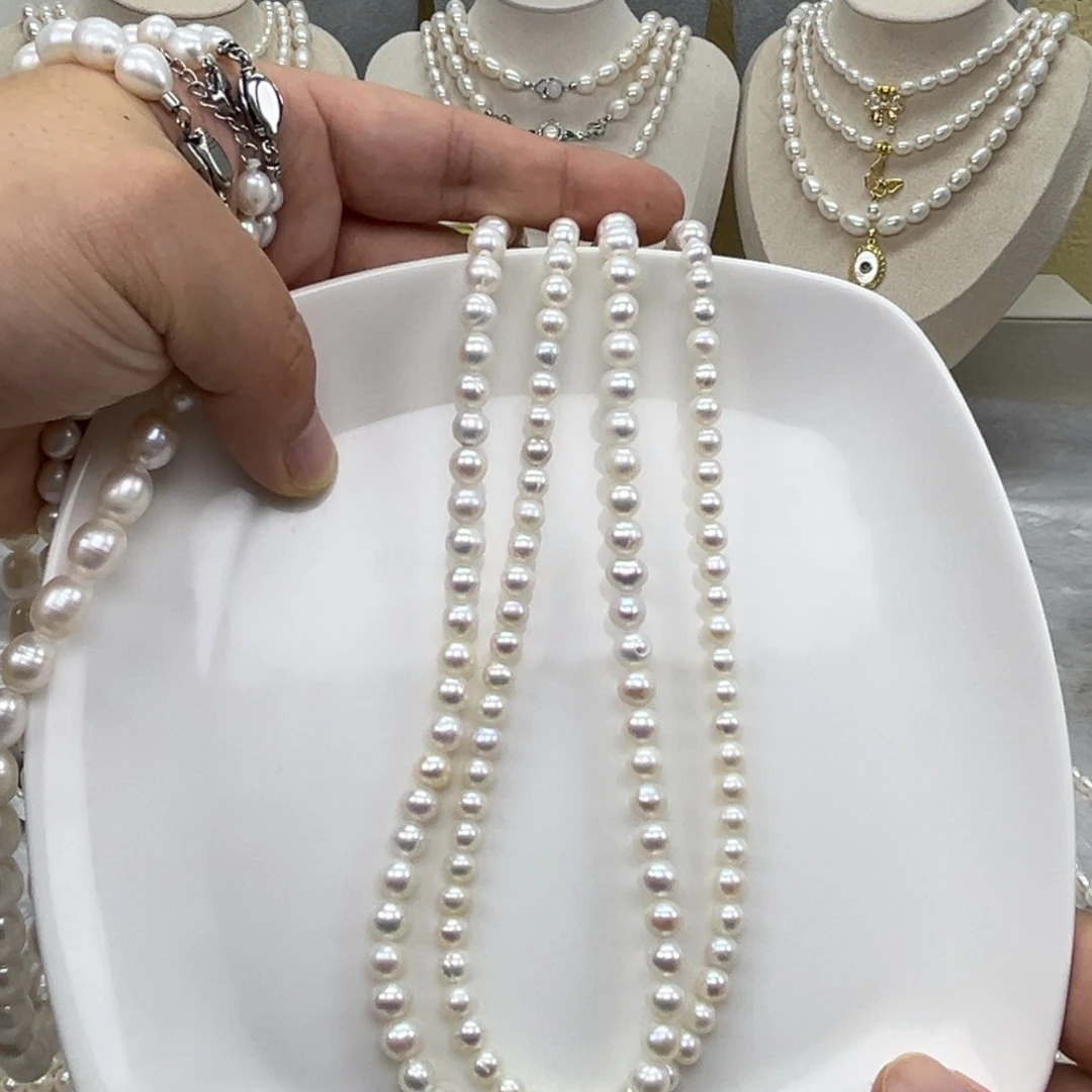 项链未镶嵌淡水珍珠