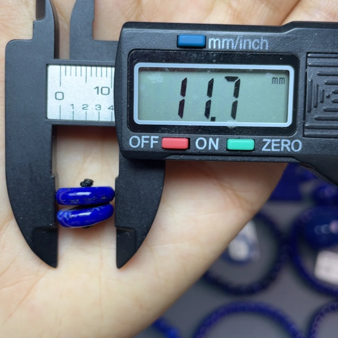 未镶嵌青金石11mm隔片配饰