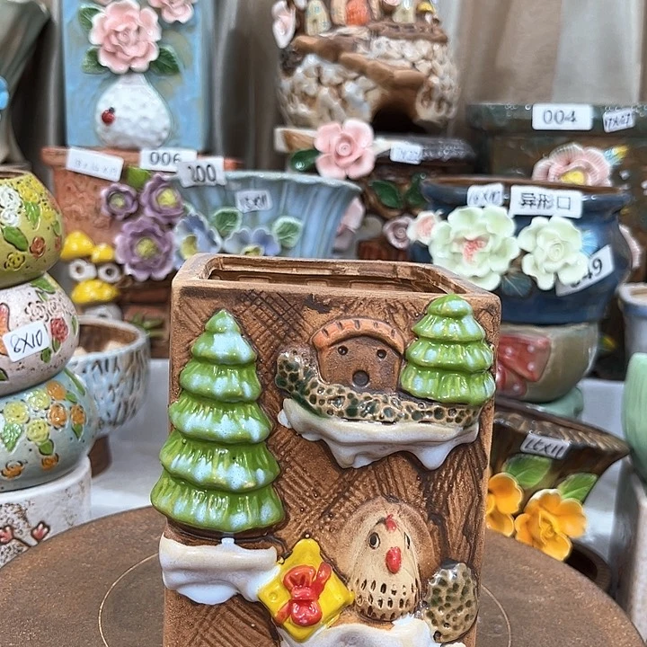 红陶粗陶花盆粗陶花盆