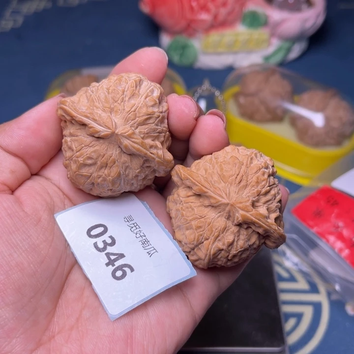 ****文玩核桃把件南瓜墩45.0346