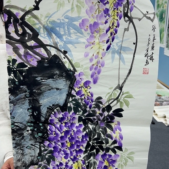 国画手绘国画作品