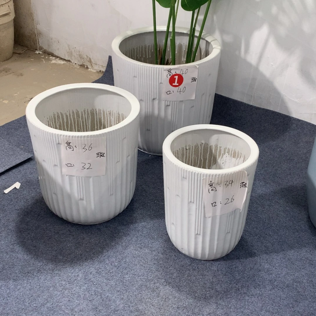 高温陶瓷花盆微瑕