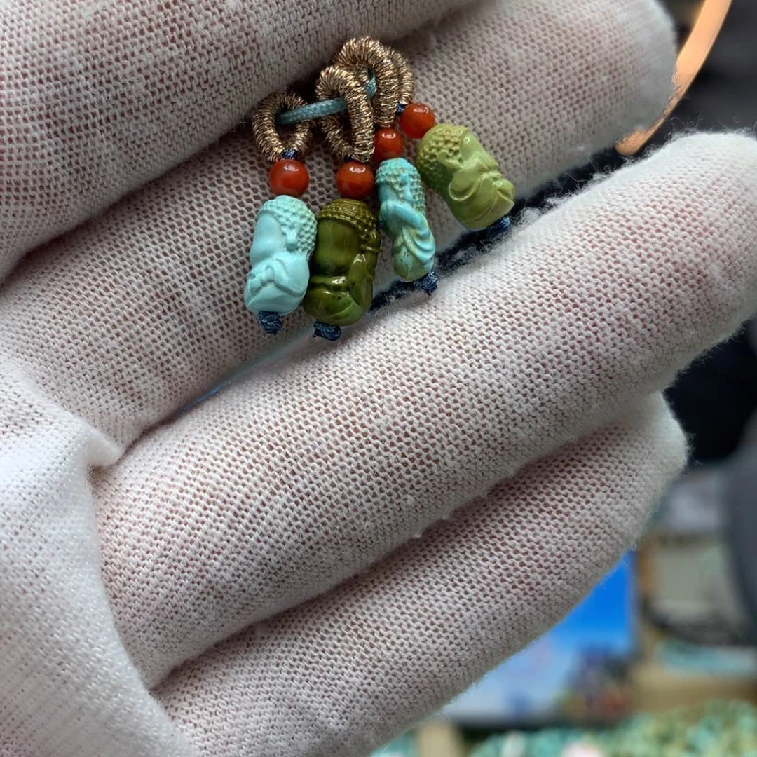 绿松石挂件未镶嵌