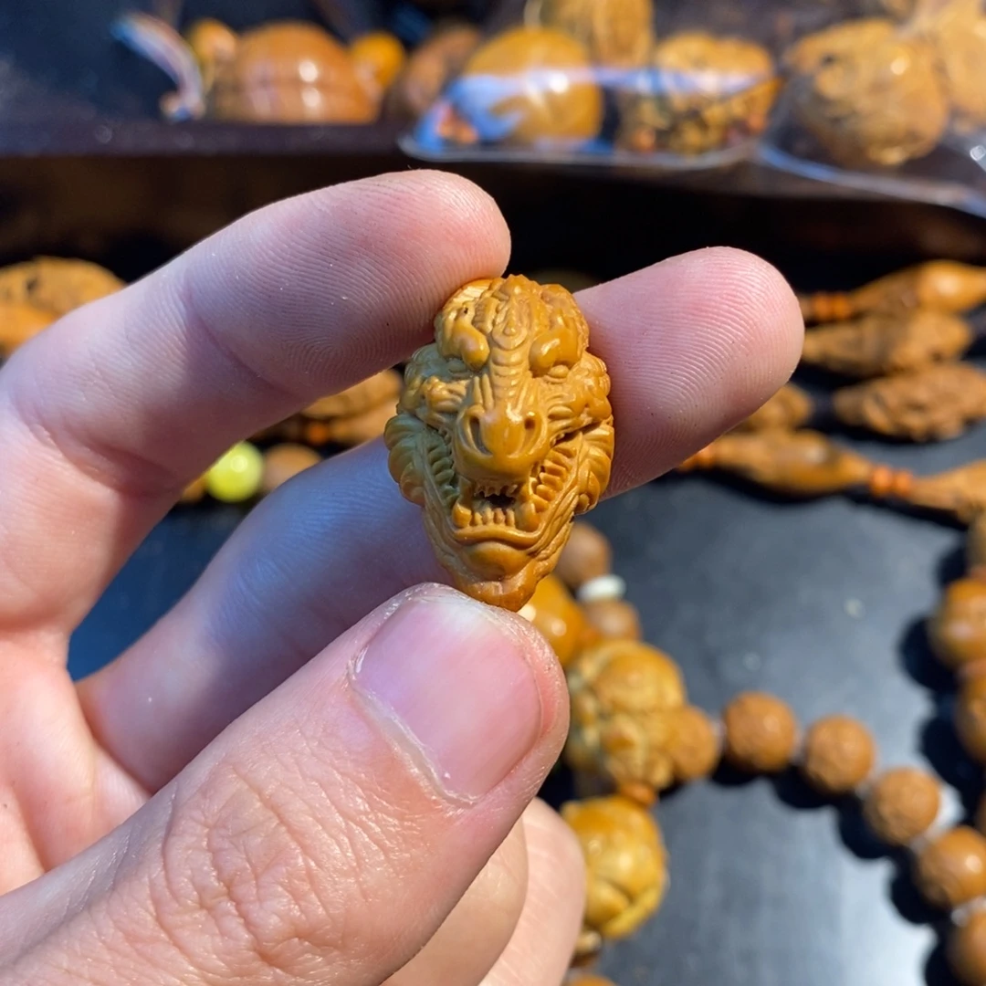 手串/手链橄榄核龙三通
