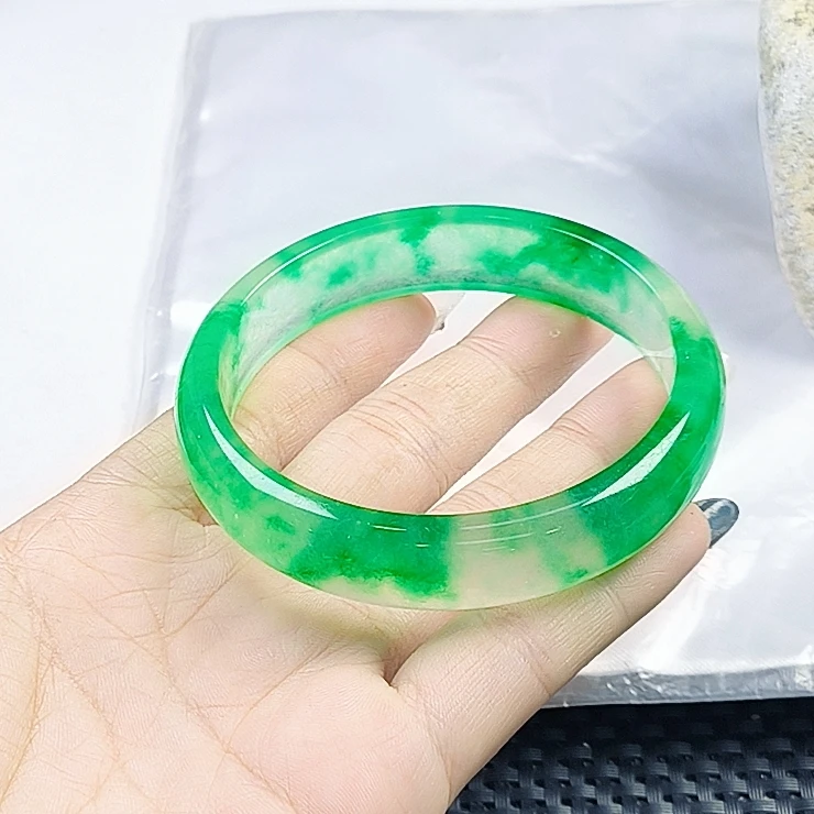 【聚宝严选】货品绿色的飘常花妈妈款精致精美气质百搭奇石