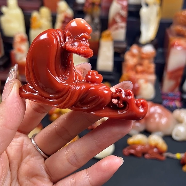 寿山石老性芙蓉石