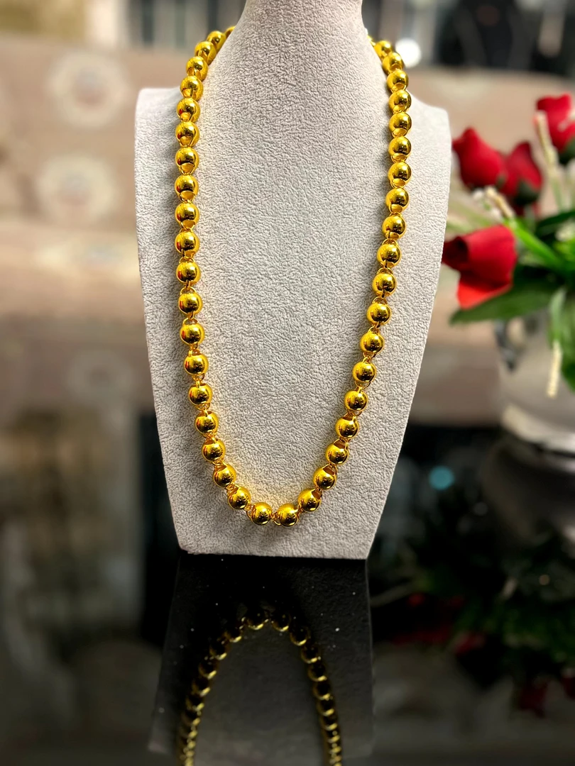 A413-任氏Rs精密D款圆珠项链