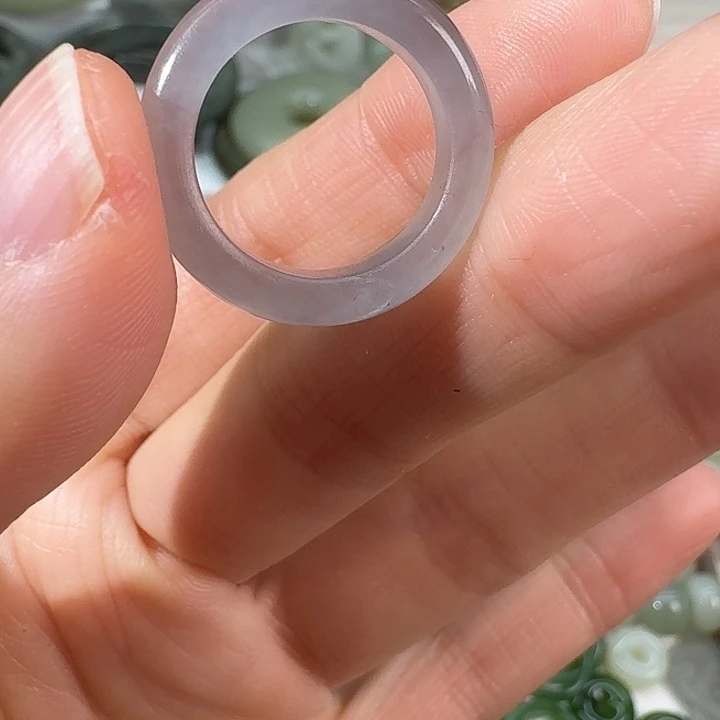 和田玉未镶嵌戒指16内径