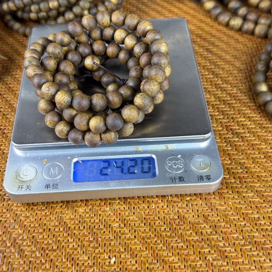 道***道沉香碎屑沉香乌身圆叶卡8多圈克重24克