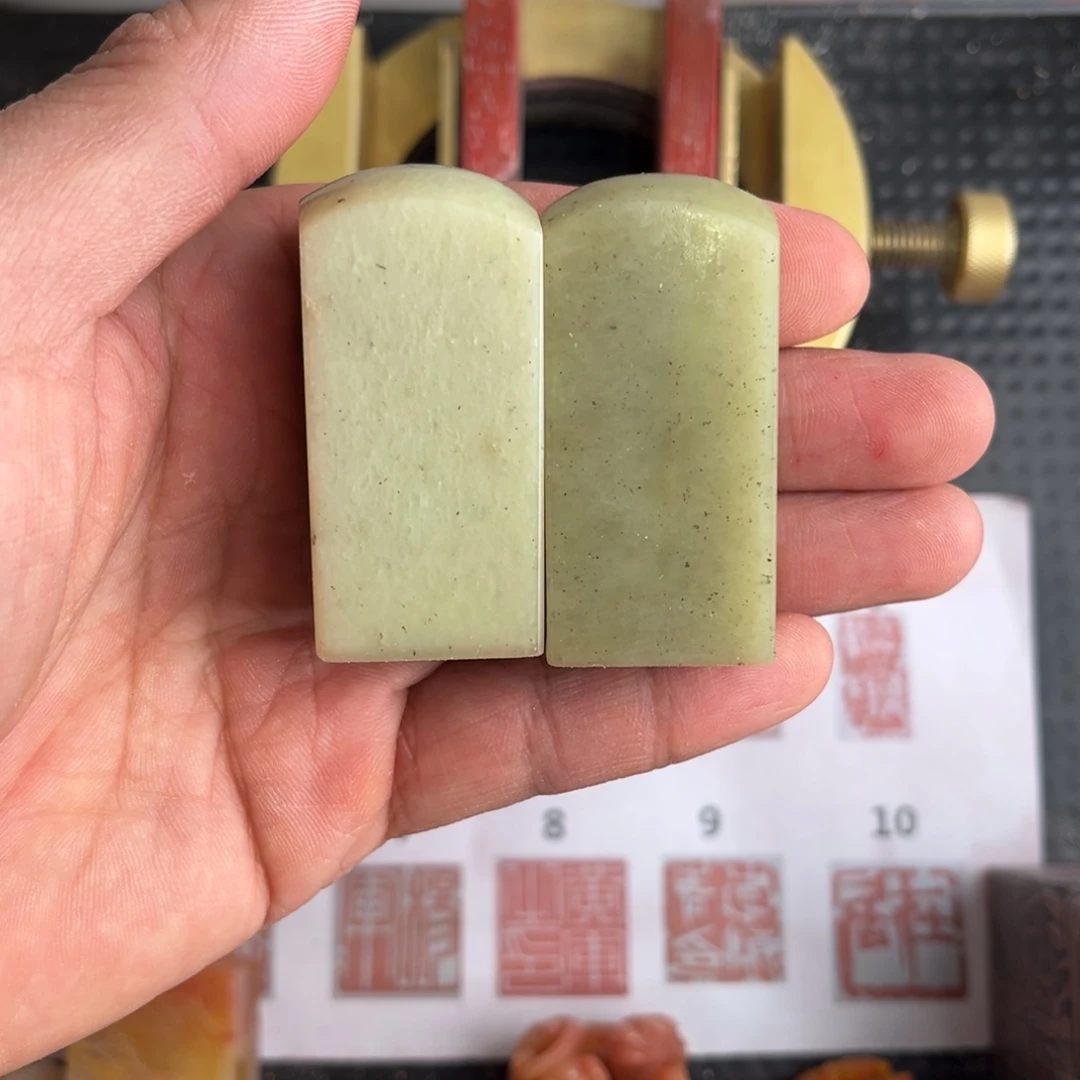 寿山石印石古**树现场纯手工定制制作精美