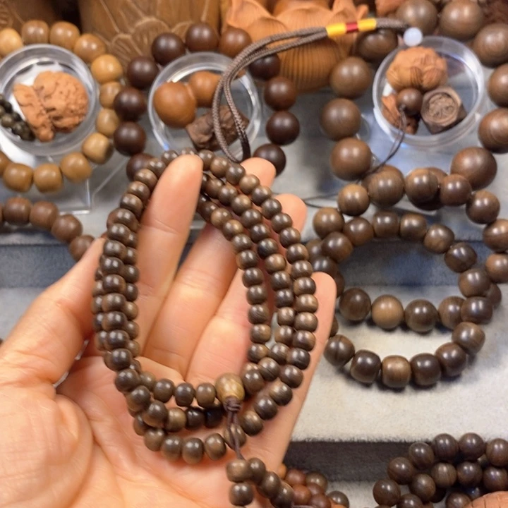 檀香木手串/手链老山檀奶香味阴沉5*沉水