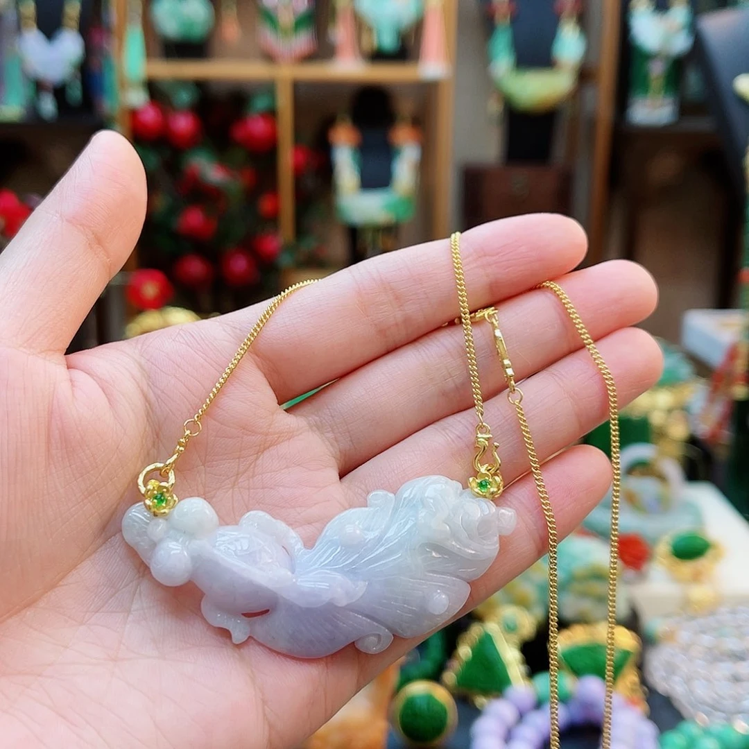 翡翠合金颈饰48小时鉴赏期