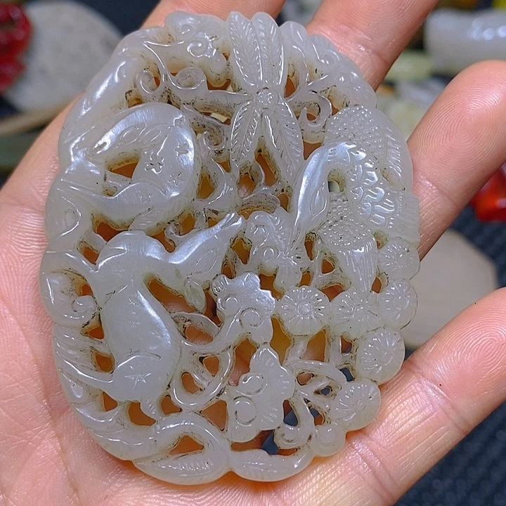 吊坠白玉菩提精选