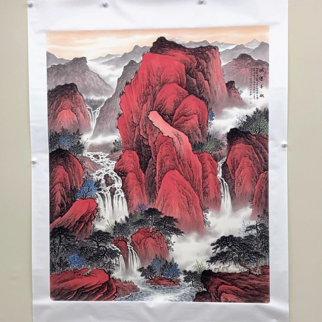 国画黄开前180*145精品佳作