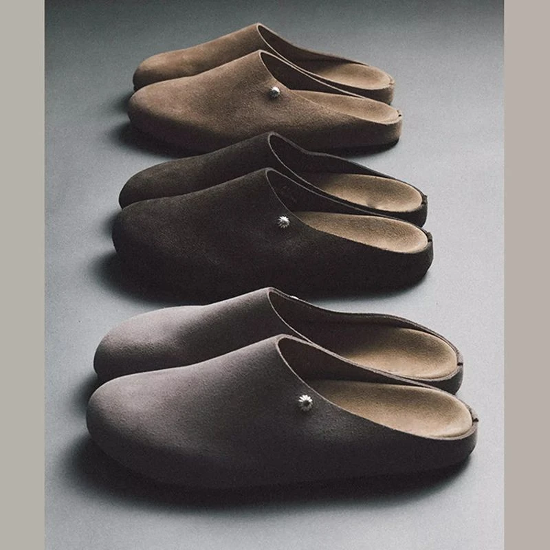 户外潮款厚底拖鞋外穿女休闲博肯穆勒鞋懒人勃肯鞋男增高包头半拖