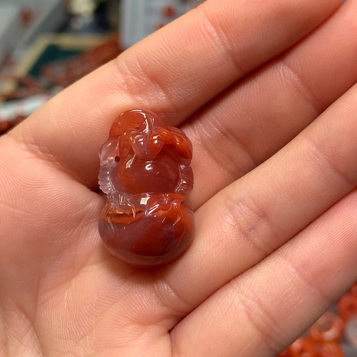 【闪购商品】南红玛瑙葫芦未镶嵌