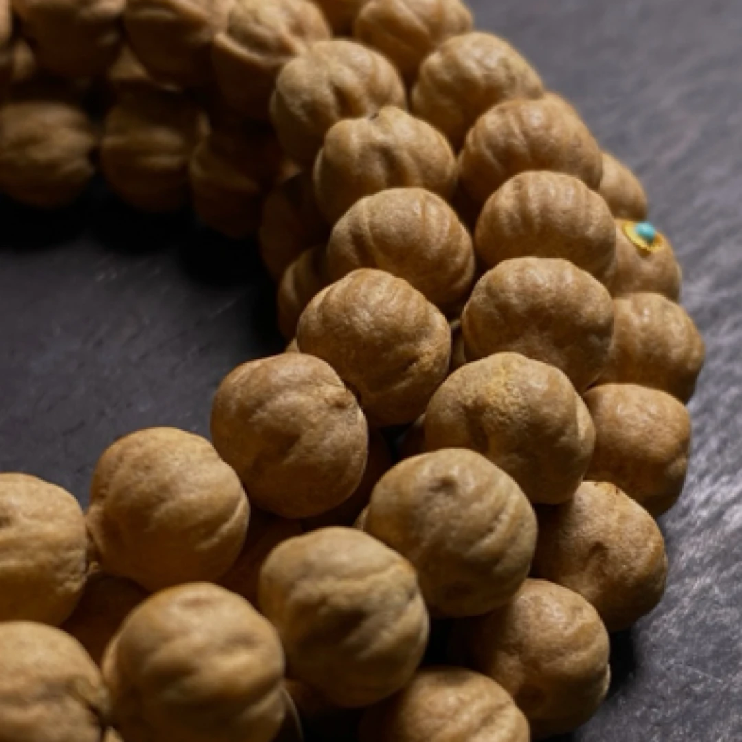 热振柏香籽「幽篁」纯原桩红芽莲花压手感强肉度饱满高油密长串108